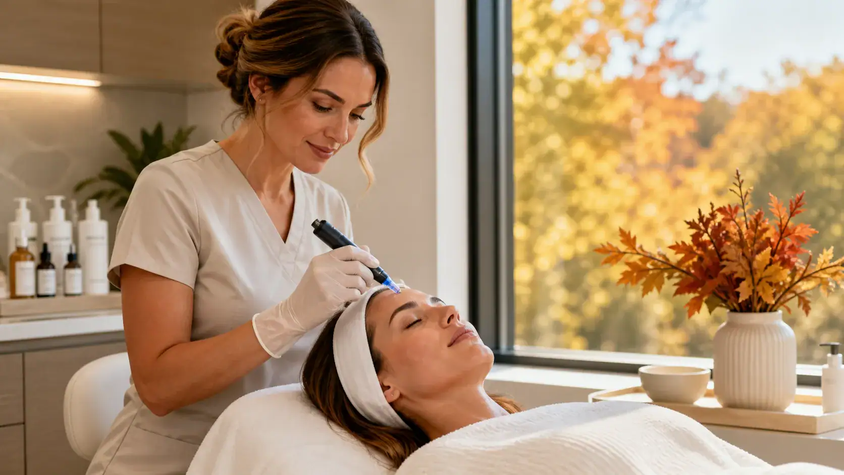 What Fall Weather Means for Microneedling in Austin